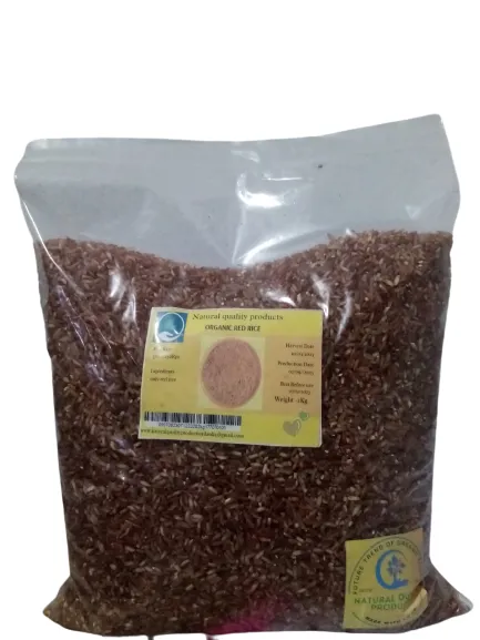 Red Kakulu Rice 2kg cultivating compost and chicken manure.