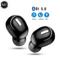 For all mobile phone stereo earphones, suitable for .0 bluetooth monoaural headphones 5X9 mini into headphones wireless headphones, with microphone sports earbuds hands-free stand. 