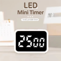 (VDZI) Mini Digital Timer LED Visual Timer Learn Cooking Countdown Clock Kitchen Timer Pink. 
