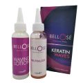 Bellose Keratin Waves Permanent Waving Lotion Professional Salon Use Perming Lotion (100ml+100ml). 