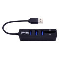 【The Timber Loft】3 Ports USB 2.0 SD/TF Card Reader Hub Adapter Splitter Combo for Computer Laptop USB Expander Computer Accessories dropship. 
