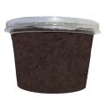 Roasted pure black coffee. 