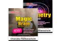 "QUICK MATHS TRICKS" Magic Mathematics Book 1&2, Geometry A to Z, Magic Brain, 4 Books Set ( English Media ) New Modern Education System. 