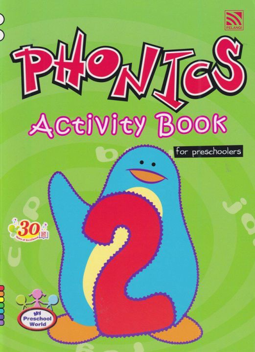 Phonics Activity Book For Preschoolers Grade 2
