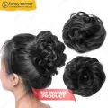 Curly Hair Band Hair Bun Combining Styling For Women Hair Bun. 