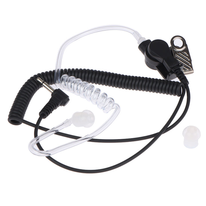 1pin 3.5mm Covert Acoustic Earpiece Earphone Dense Sound Air Headset ...