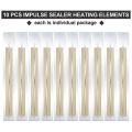 20 Pieces Impulse Sealer Replacement Parts Impulse Sealer Heating Elements Service Spare Repair Parts Kit for FS-200. 