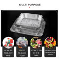 Disposable Aluminum Foil Pan Containers Takeout Pans with Lids for Baking Storing Heating Cooking Grilling Food 20PCS/Pack 2000ML. 