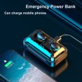 TWS F9 Wireless Earbuds F9-5C True Wireless Bluetooth Earbuds With Charging Display Indicator In Ear Wireless Earbuds. 