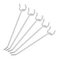 50 Pcs 6-Inch Pegboard Hooks Metal Shelving Hooks and Organizer Assortment Pegboard Garage Storage Organizer. 