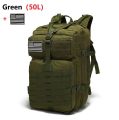 30L;/50L Large Capacity Men Army Military Tactical Backpack 3P Softback Outdoor Waterproof Bag Hiking Camping Hunting Bags. 