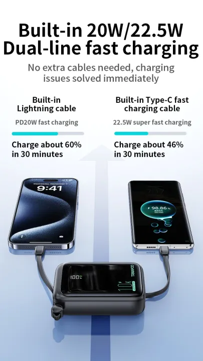 Tranyoo%2020000mAh%20PD%20Super%20Fast%20Power%20Bank%20%E2%80%93%20USB%20+%20Lightning%20+%20Type-C%20In-Line%20Charging%20%E2%80%93%20High-Capacity%20Portable%20Charger%20for%20Smartphones,%20Tablets,%20and%20Laptops%20%E2%80%93%20Fast%20Charging,%20Compact%20Design,%20and%20Durable%20Build%20%E2%80%93%20Ideal%20for%20Travel%20and%20Daily%20Use%20-%20Image%207