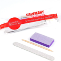 NEW 100 Sets 3Pcs Disposable Manicure Kit Nail Tools Nail Buffer File Set for Pedicure. 