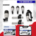 Samson 7Kit - 7 Piece Drum Mic Set. 