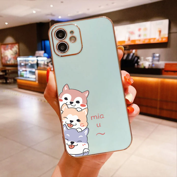 AnDyH%20Casing%20Case%20For%20Huawei%20Y6P%202020%20Case%20Fashion%20Cute%20Cartoon%20Dogs%20Luxury%20Chrome%20Plated%20Soft%20TPU%20Square%20Phone%20Case%20Full%20Cover%20Camera%20Protection%20Anti%20Gores%20Rubber%20Cases%20For%20Girls%20-%20Image%206