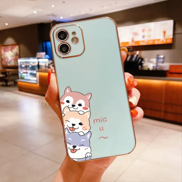 AnDyH%20Casing%20Case%20For%20VIVO%20Y01%20Y01A%20Case%20Fashion%20Cute%20Cartoon%20Dogs%20Luxury%20Chrome%20Plated%20Soft%20TPU%20Square%20Phone%20Case%20Full%20Cover%20Camera%20Protection%20Anti%20Gores%20Rubber%20Cases%20For%20Girls%20-%20Image%206