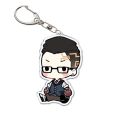 Anime Valorant Acrylic Keychain Figures Llaveros Cartoon Cosplay Key Chain Women Men Badge Pendant Jewelry Accessories Fans Gift. 