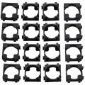 200Pcs Battery Bracket 18650 Anti Vibration Holder Bracket 22X22mm. 