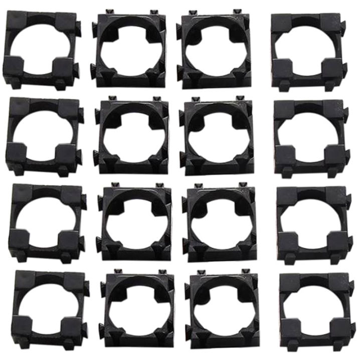 200Pcs Battery Bracket 18650 Anti Vibration Holder Bracket 22X22mm