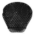 Silicone Motorcycle Seat Cover Air Seat Cushion Breathable Pressure Relief Protector for Cruiser Sport Touring Saddles. 