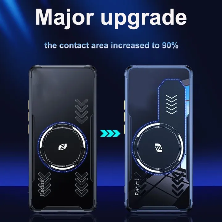 For%20Redmi%20Note%2012%20Pro%20Plus%20Graphene%20Heat%20Dissipation%20Case%20Note12%205G%20Breathable%20Cooling%20Back%20Cover%20+%20Rechargeable%20Mute%20Cooler%20-%20Image%202
