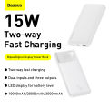 Baseus Bipow 15W Digital Display 20000mAh Power Bank. 