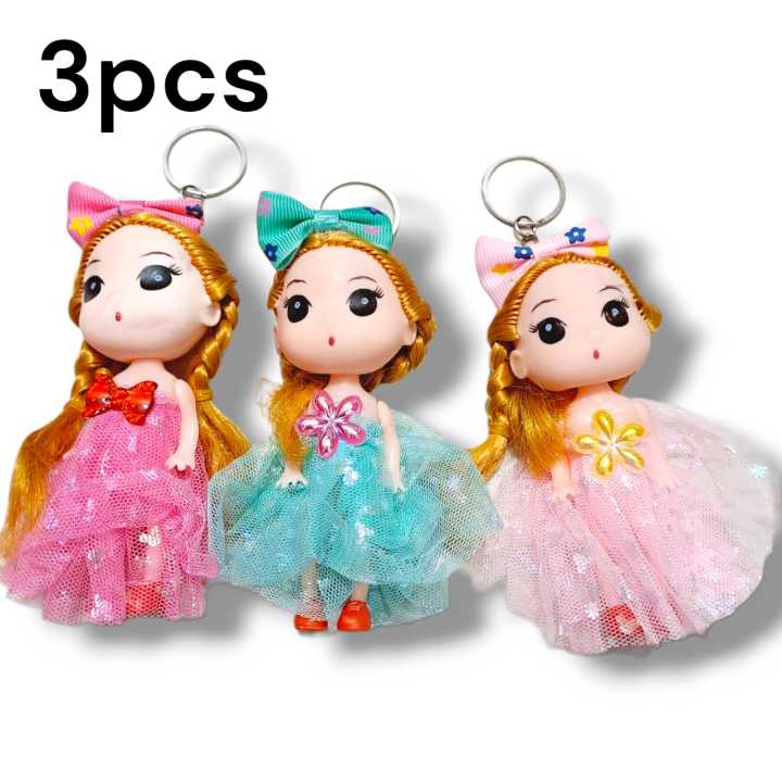 Key Tag beautyfull colorfull Little doll mermaid keytag