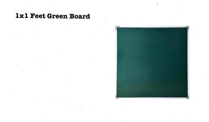 Chalk Board 1 X 1 Feet (Double Side)