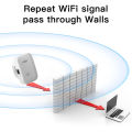 300 Mbps Wifi Repeater Range Extender Wireless Plug and Play. 