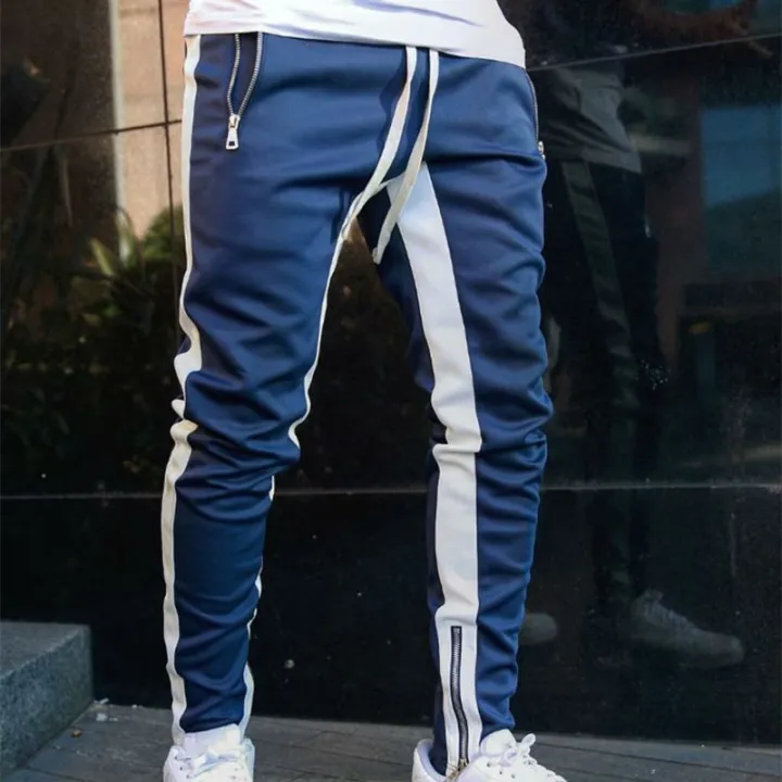 Mens%20Joggers%20Casual%20Pants%20Fitness%20Men%20Sportswear%20Tracksuit%20Bottoms%20Skinny%20Sweatpants%20Trousers%20Navy%20blue%20Gyms%20Jogger%20Track%20Pants%20-%20Image%206