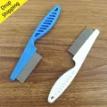 【wholesle668 Store】1 Home Pet Animal Care Comb Protect Comb Cat Dog Pet Stainless Steel Comfort Flea Hair Grooming Comb Grooming Tools. 