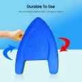 Outtobe Float Kickboard A Shape EVA Swimming Board Floating Plate Back Pool Training Safety Aid Tools For Ad ult & Chi ld Training Learn Swimming Floating Plate For Child ren Safe Summer Water Floating Plate. 