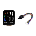 ESP32-S3 1.69inch LCD Display Development Board 240x280 with QST Attitude Gyro Sensor QMI8658C for Python. 