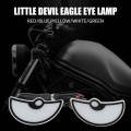 【Fast Delivery 1-4 day】Car LED Devil Eyes Light Universal Demon Eyes Headlight Motorcycle Mini Turn Signal Flasher Tail Lamp Auto Decoration Lights. 