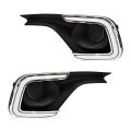 2PCS LED DRL Daytime Running Light Daylight yellow Signal lamp car-Styling lights For Suzuki Swift 2017 2018 2019. 