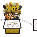 2025 Happy Birthday 3D PopUp Greeting Cards Gift for Business Kids Wife Husband Birthday Gift Festive Party Supplies Cards. 