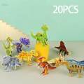 Colorful Jigsaw Puzzle Recognition Toy Fine Motor Skill for Kids Party Toys. 