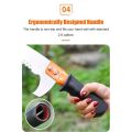 Double Side Pruning Saw Curved Blade Hand Saw | Professional Pruning Saw with Hook Rust Resistance Sharp Teeth Blades |With Rubber Grip Handle. 