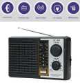YG-FQ22URT fm radio Support TF/USB Rechargeable & UM-1 battery Mini Radio Handheld Balt  FM Radio For The Elderly. 