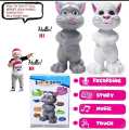 Talking Tom with AI Touch Sensitive and Recording for Kids free batteries. 