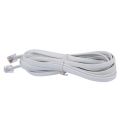 RJ11 6P4C 1.5M Modular Phone Telephone Fax Modem Router Internet Extension Connector Cable. 