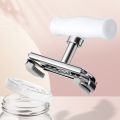 【HOT】 Anti-Slip Jar Opener Adjustable Manual Bottle Can Lid Openers For Weak Hands Steel Jar Opener Easy Grip Kitchen Accessories. 