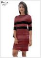 Privi Women's Fashion Dress Stripes Design. 