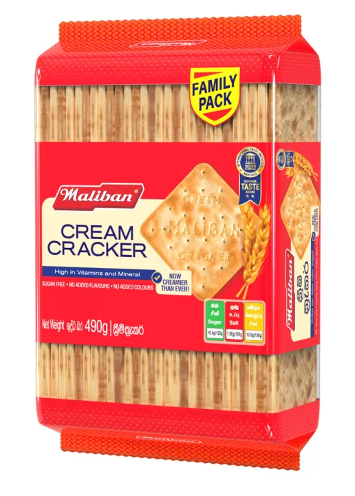Maliban Smart Cream Cracker 490g