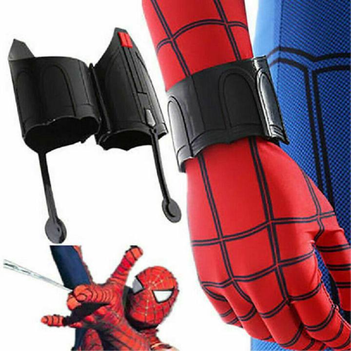 BUJUE%20Kids%20Gifts%20DIY%20Halloween%20Wrist%20Support%20Homecoming%20Peter%20Web%20Shooter%20Spider%20Prop%20Wrist%20Guard%20-%20Image%204