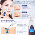 Gentlemange Ultrasonic Skin Scrubber Deep Face Cleaning Machine RemoveFacial Massager Ultrasound Peeling Clean Tone Lift LW006. 