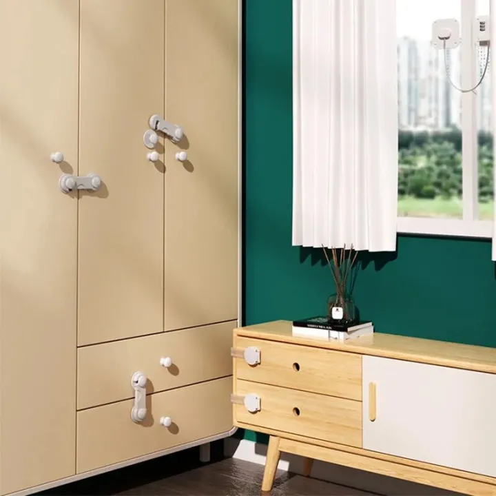 Baby%20Cabinet%20Locks%20Strap%20Drawer%20Lock%20Child%20Anti%20Opening%20Refrigerator%20Lock%20Home%20Baby%20Anti%20Pinch%20Safety%20Protection%20Buckle%20-%20Image%203
