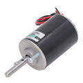 12V Permanent Magnet DC Motor High Speed Low Noise Strong Control Ability Permanent Magnet DC Motor 3000RPM CW CCW for Copiers. 