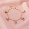 Korean Style Small Cherry Bracelet For Girls Women Simple Design Sense Jewellery Gift. 