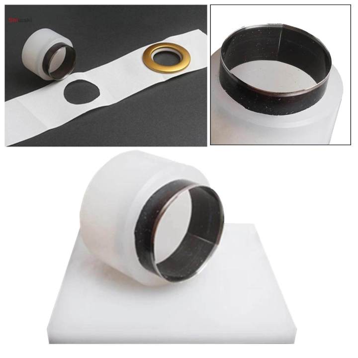 Curtain Hole Puncher Handle Punch Tool Sturdy Portable Attachments Simple to Use DIY Tool with Mat for Home Curtain Cloth Grommet Eyelets